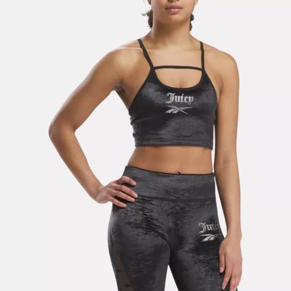 Tops & T-shirts | Sports Bras^Reebok x Juicy Couture Bra Black