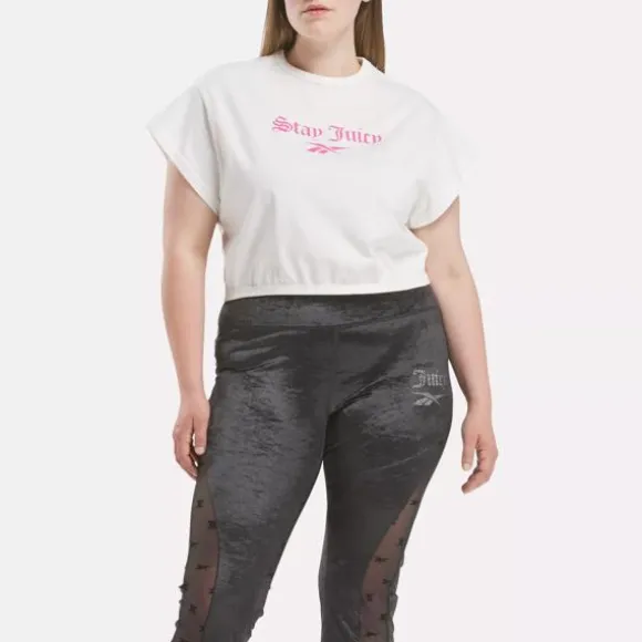 Plus Size (1x-4x) | Tops & T-shirts^Reebok x Juicy Couture Graphic T-Shirt (Plus Size) Chalk