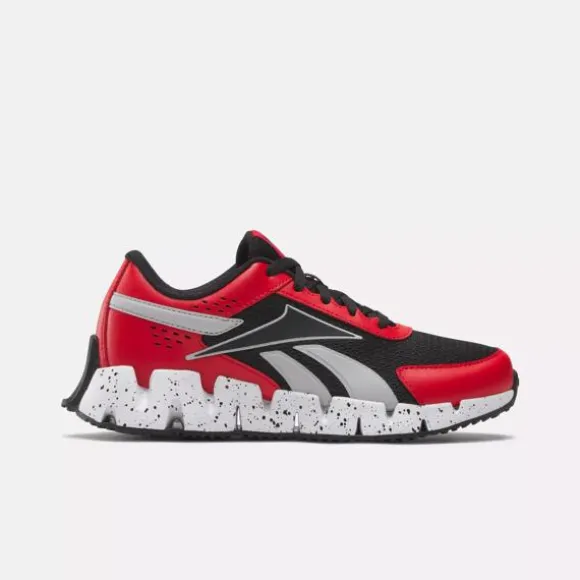 Big Kids' Shoes (sizes 3.5-7)^Reebok x Justin Fields Zig Dynamica 2 Shoes - Grade School VectorRed/Black/Grey1