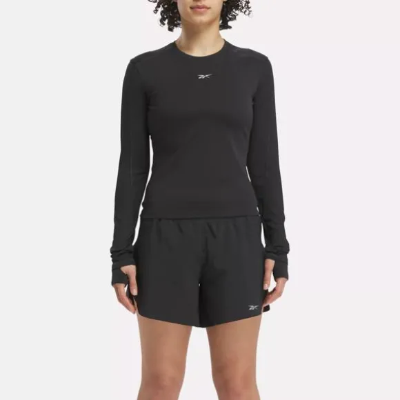 Tops & T-shirts | Trending: Matching Sets^Reebok Running Long Sleeve Layer NightBlack