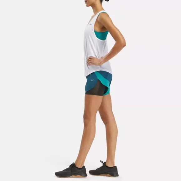 Shorts^Reebok Running Two-In-One Shorts EscapeBlue