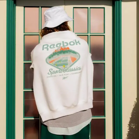 Hoodies & Sweatshirts | Hoodies & Sweatshirts^Reebok Sport Classics Crew Sweatshirt Chalk