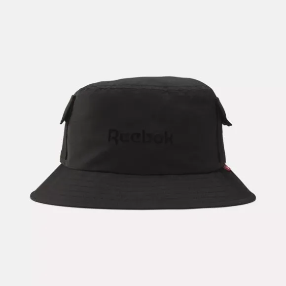 Hats & Gloves | Trending: 90’s Classics^Reebok Utility Bucket Hat Black