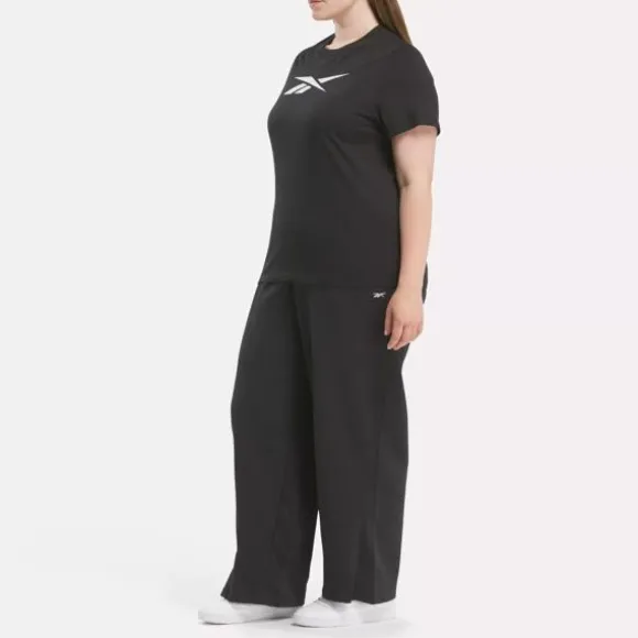 Plus Size (1x-4x) | Tops & T-shirts^Reebok Vector Graphic T-Shirt (Plus Size) Black