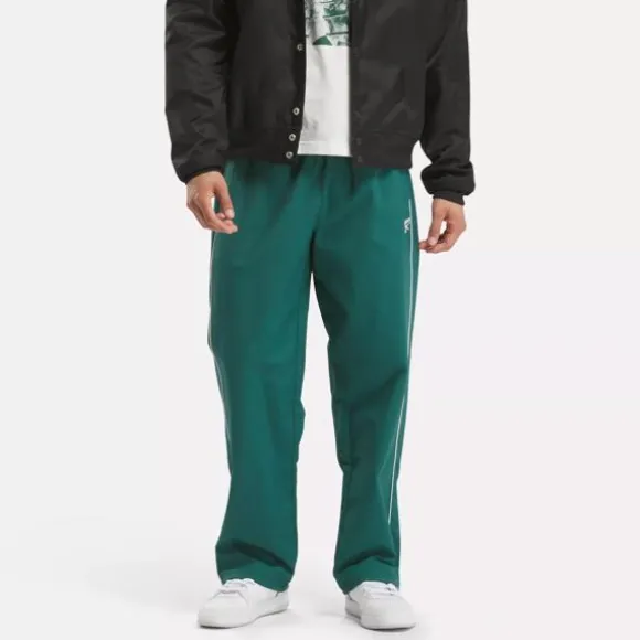 Pants & Sweatpants | Pants & Sweatpants^Reebok Wide Leg Track Pants CollegiateGreen