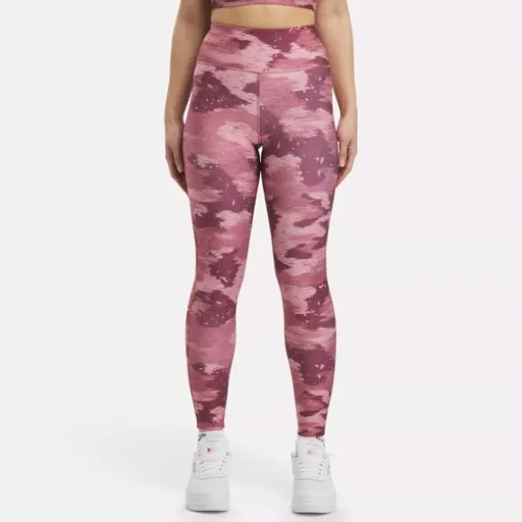 Pants & Sweatpants | Leggings & Tights^Reebok Workout Ready Camo Print Tights SedonaRose