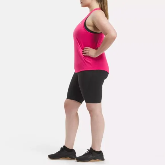 Tops & T-shirts^Reebok Workout Ready Mesh Back Tank Top (Plus Size) BoldPink