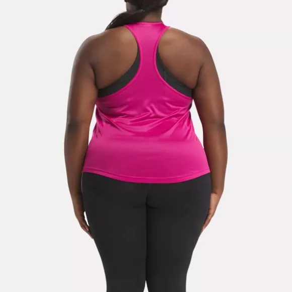 Plus Size (1x-4x) | Tops & T-shirts^Reebok Workout Ready Mesh Back Tank Top (Plus Size) SemiProudPink