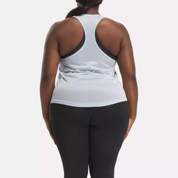 Plus Size (1x-4x) | Tops & T-shirts^Reebok Workout Ready Mesh Back Tank Top (Plus Size) FeelGoodBlue