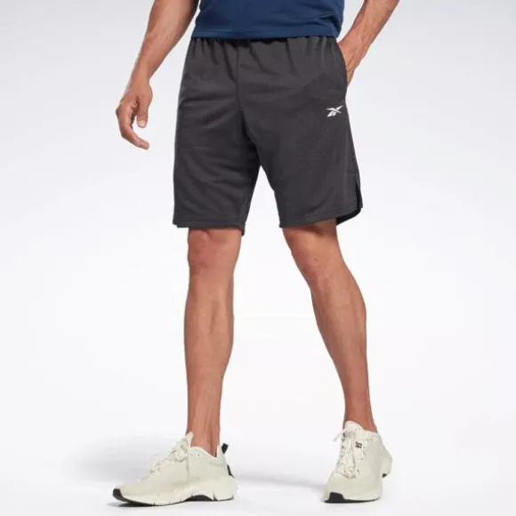 Shorts^Reebok Workout Ready Mélange Shorts NightBlack
