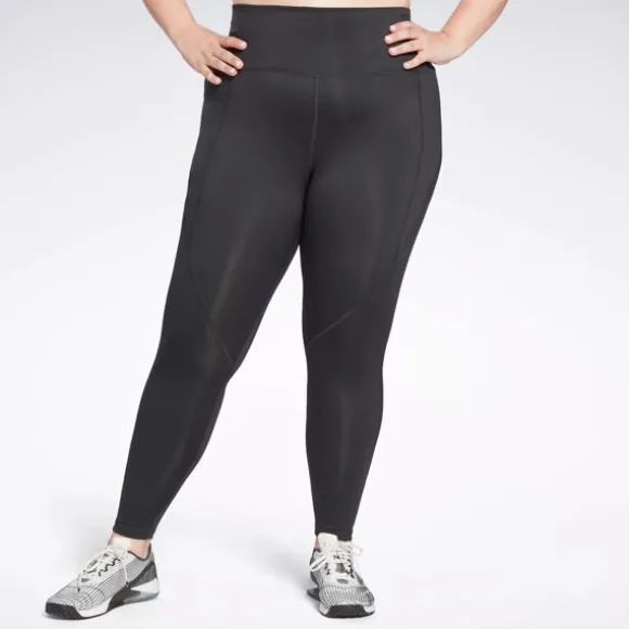 Plus Size (1x-4x) | Pants & Sweatpants^Reebok Workout Ready Pant Program High Rise Leggings (Plus Size) NightBlack
