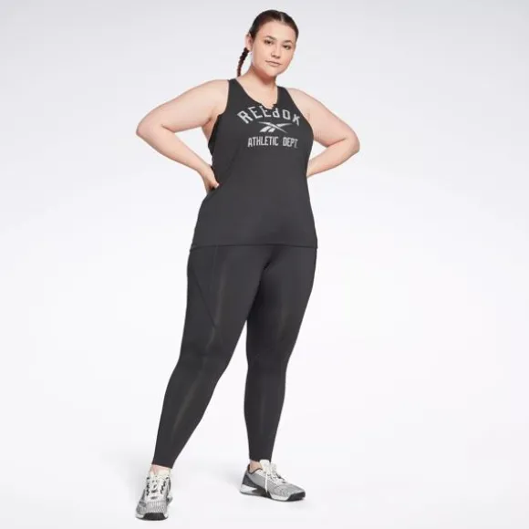 Plus Size (1x-4x) | Pants & Sweatpants^Reebok Workout Ready Pant Program High Rise Leggings (Plus Size) NightBlack