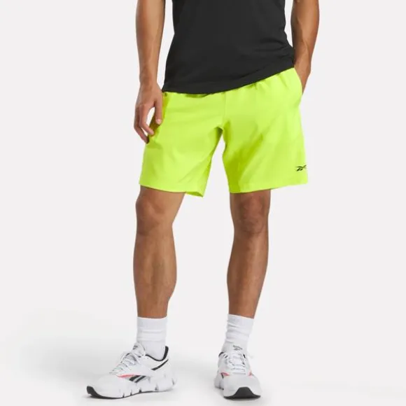 Shorts^Reebok Workout Ready Shorts AcidYellow