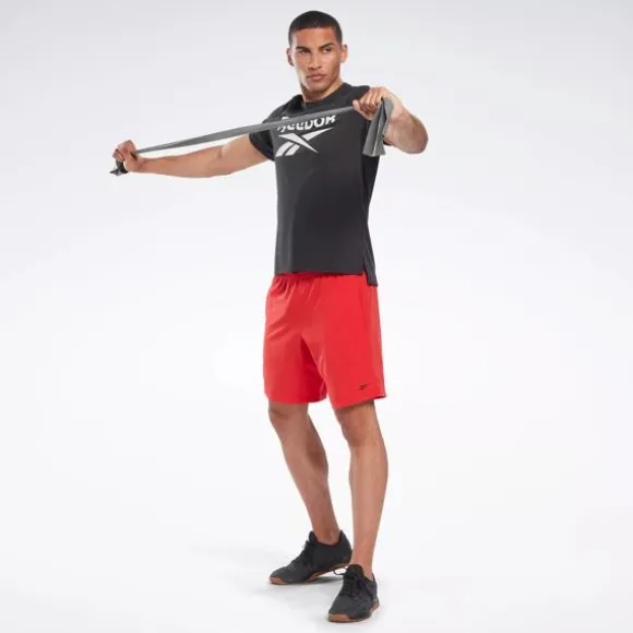 Shorts^Reebok Workout Ready Shorts VectorRed